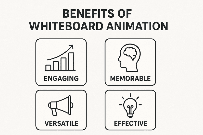 Top Benefits of Whiteboard Animation for Engagement & Marketing